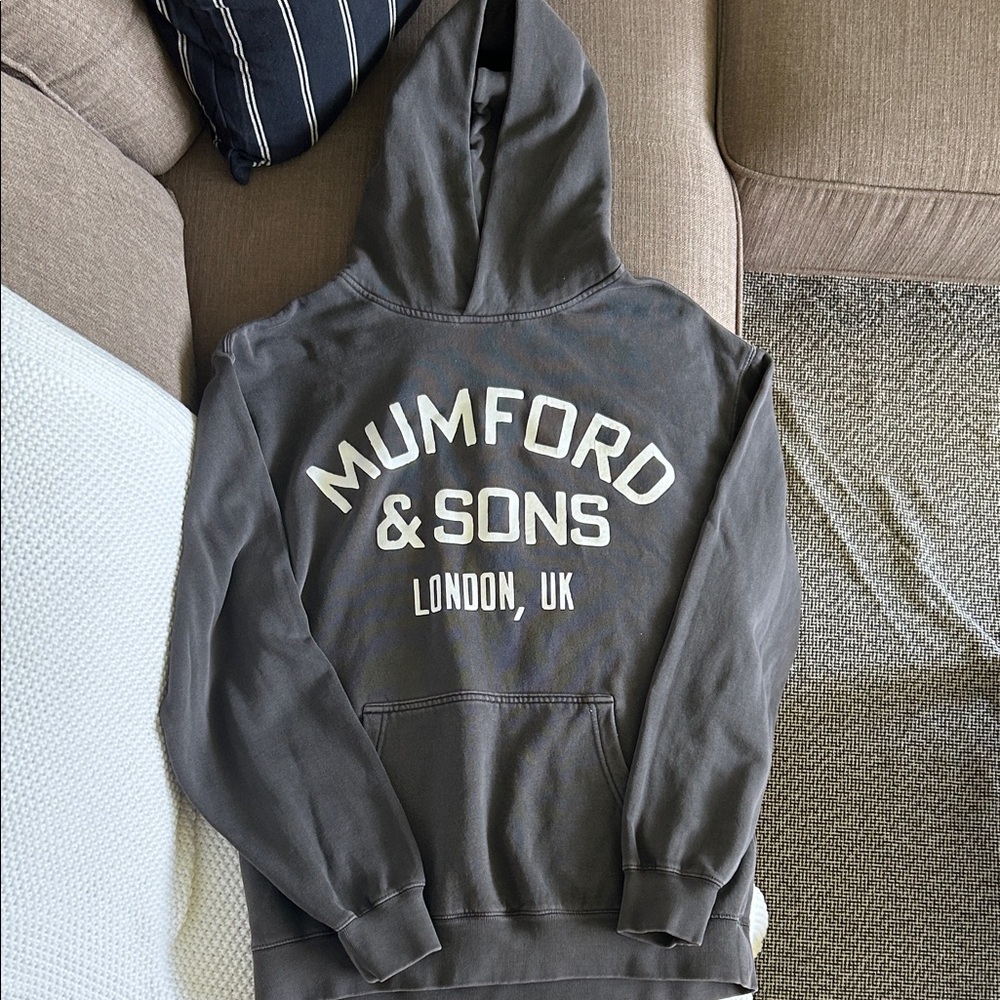 Mumford & Sons Band Official Merch Mens M Distressed Sweatshirt Hoodie